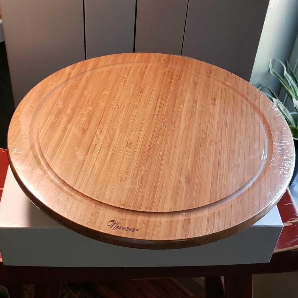 Nuwave bamboo platter 14in